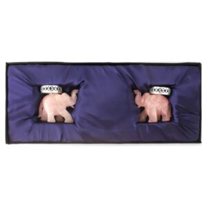 Elephant T-light set of Two