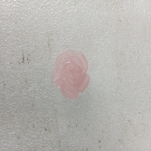 1 inches Roses in Rose Quartz