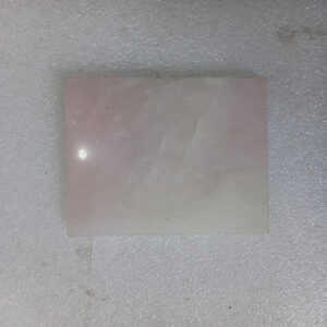 3 by 3 inches Rose Quartz Square Base