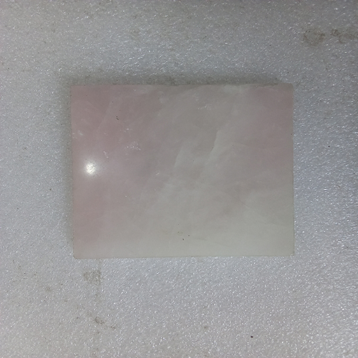 3 by 3 inches Rose Quartz Square Base