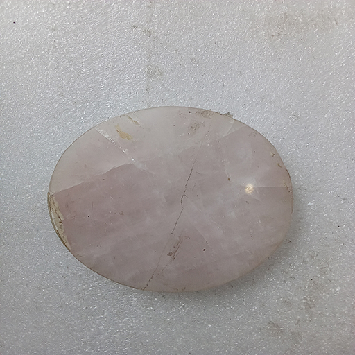 4 by 4 inch Rose Quartz Coaster