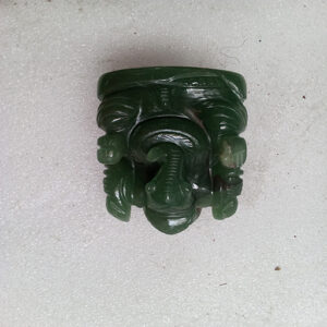 2-3 inches Dark Green Aventurine Ganesha