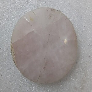 4.5 by 4.5 by 0.5 inches Rose Quartz Tyre Base