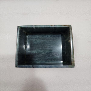3 by 3 inches Green Aventurine Vanity Box