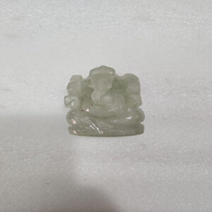 2-3 inches Light Green Aventurine Ganesha