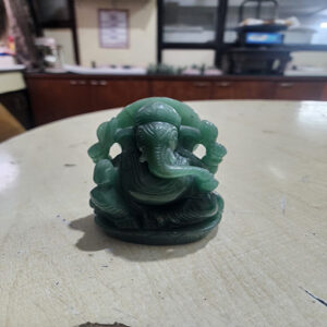 Green Aventurine 4 inches Ganesha