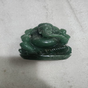 Green Aventurine 4.5 inches Ganesha