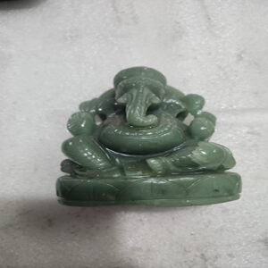 Green Aventurine 5 inches Ganesha