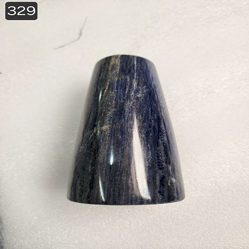 4 by 2.5 inches Sodolite Candle Stand