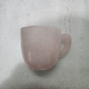 4 by 3 inches Rose Quartz Coffee Mug