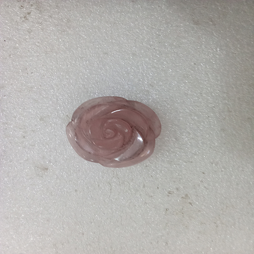 1 by 1 Rose inches Quartz Flower