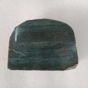 4 by 4 inches D shape green aventurine base
