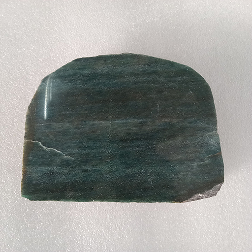 4 by 4 inches D shape green aventurine base