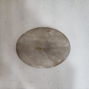 5 by 5 inches smokey quartz round base