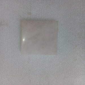 3 by 2 inches Rose quartz Square Base