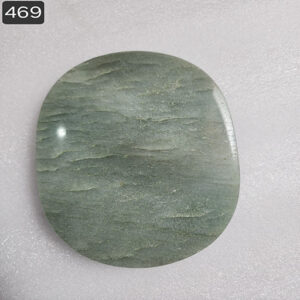 6 by 4.15 inches light green aventurine round base