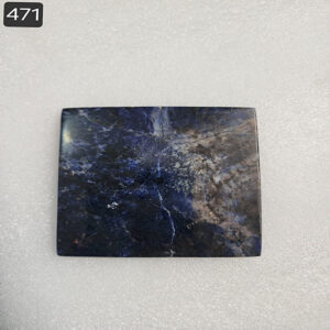 3 by 3 inches Sodolite Square base