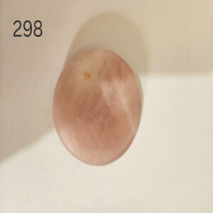 3.5 by 3.5 inches Rose Quartz round base