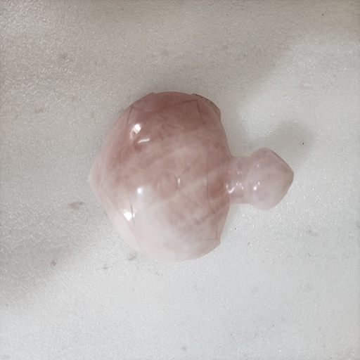 2 by 3 inches Rose Quartz Trutle