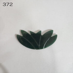 1.5 by 2.5 inches Green Aventurine Flower