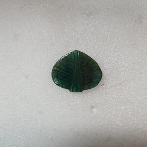 1.25 by 0.50 inches green aventurine flower