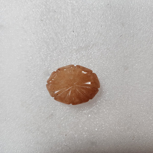 1 inches Red aventurine flower stone