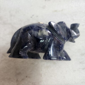 2.25 by 2.5 inches sodolite elephant
