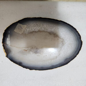 7 by 8 inches Agate Round platter