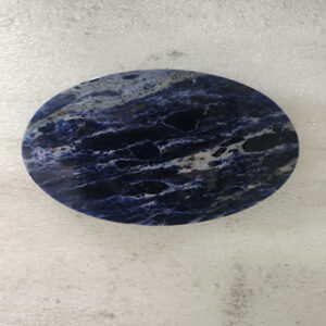4.5 by 4.5 inches sodolite Round Platter Base