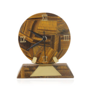 Tiger Eye Clock