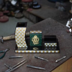 Acacia Green Aventurine Stationary
