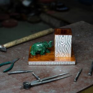 Elephant Pen Holder