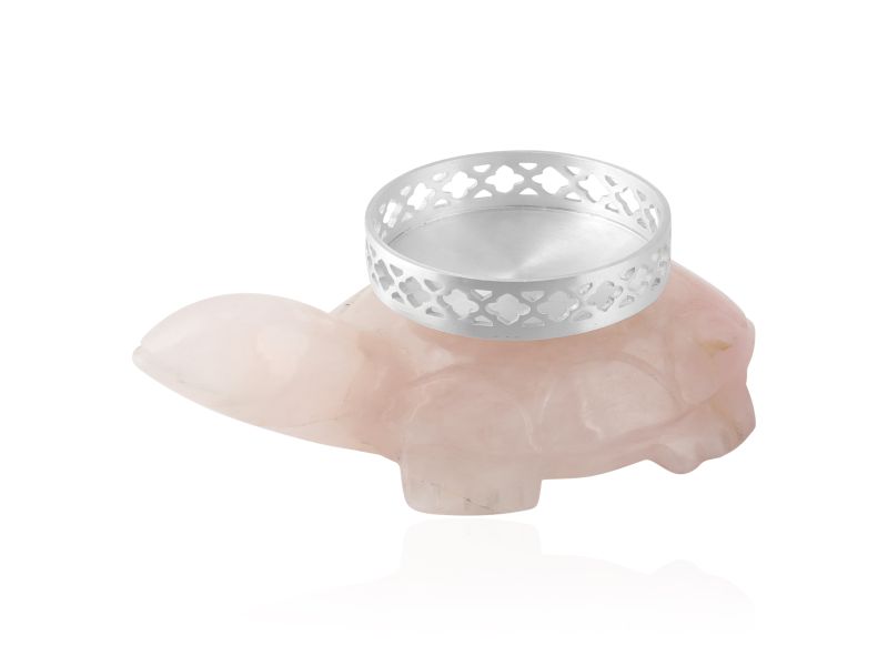 T-light Small Rose Turtle (Set of 2)
