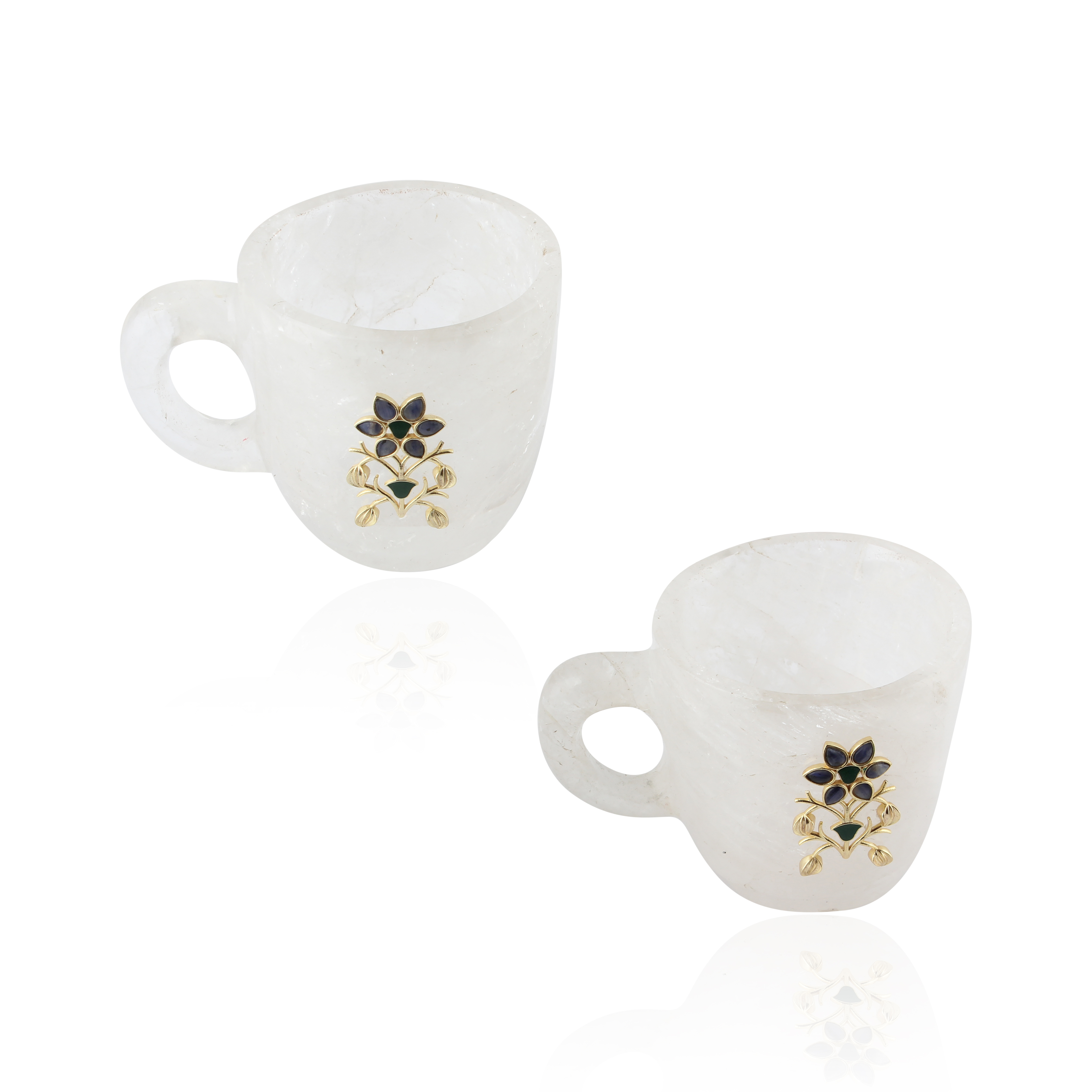 Crystal Coffee Mug (set of 2)