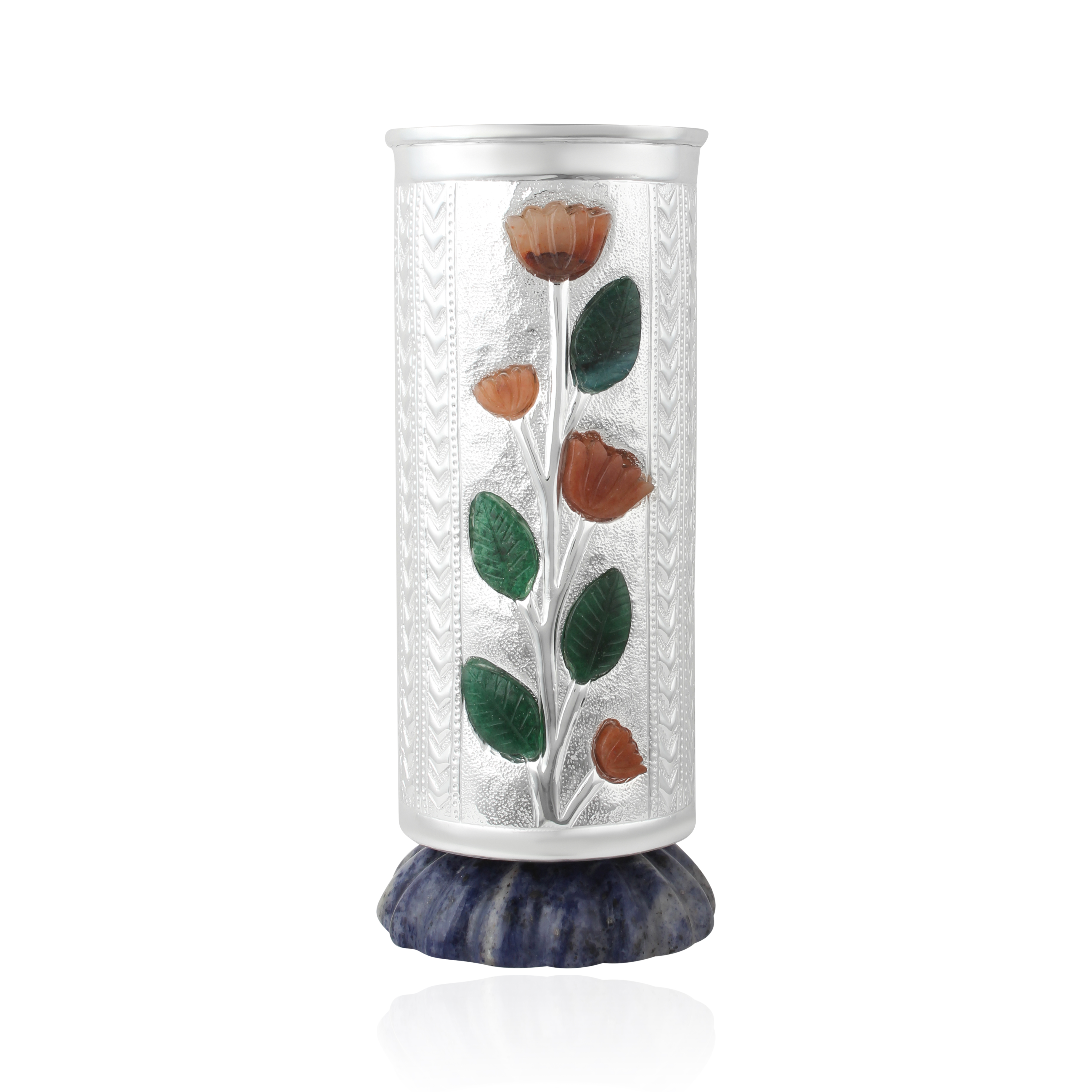 Flower Vase Silver Plated