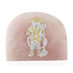 Small Hanuman ji Standing 4 by 4 Silver Plated