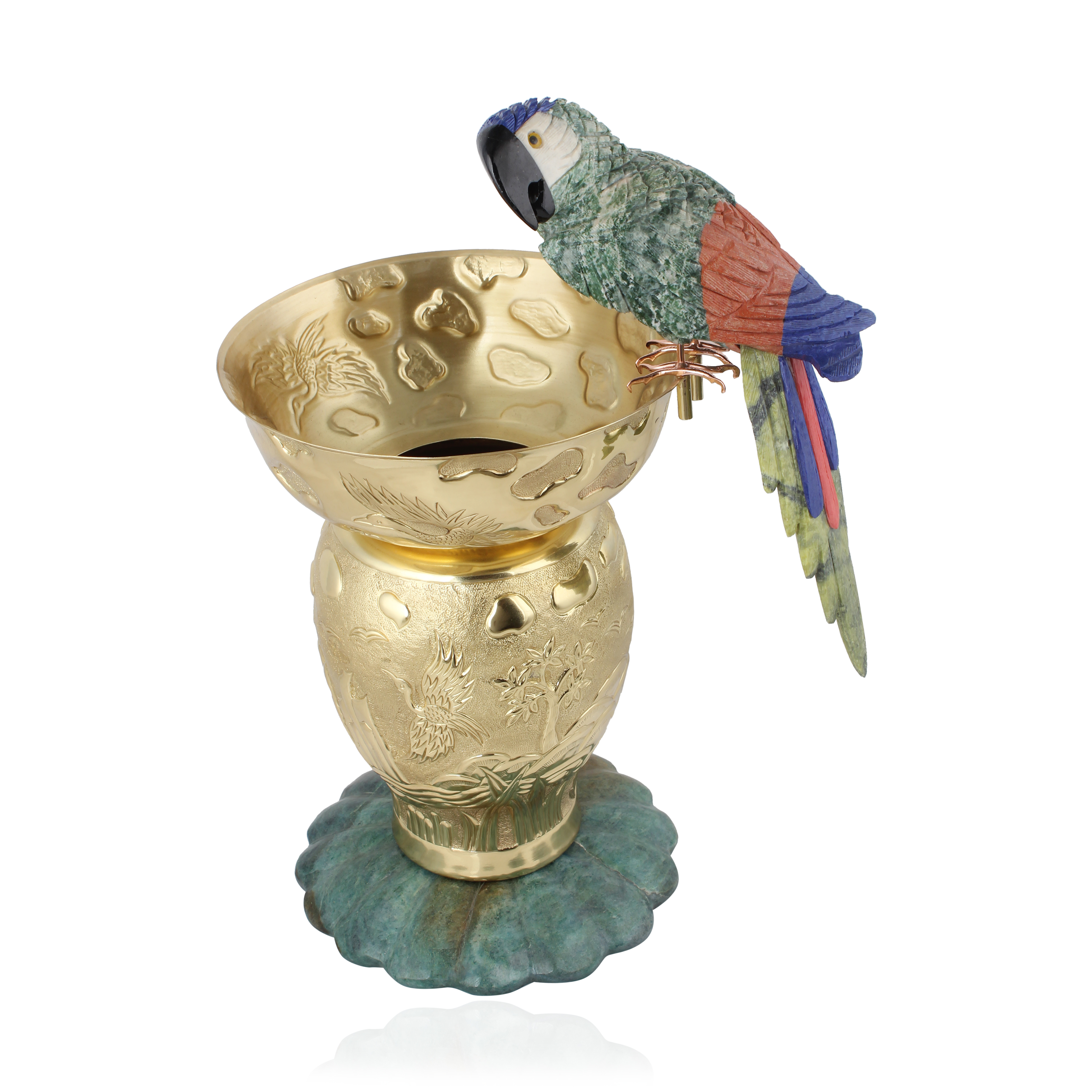 Nakshi Bird Vase