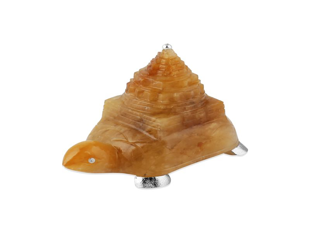 Shreeyantra on Turtle Silver Plated
