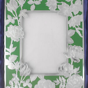Rect.etching 6 Rose Jali 9 by 11" Photo Frame
