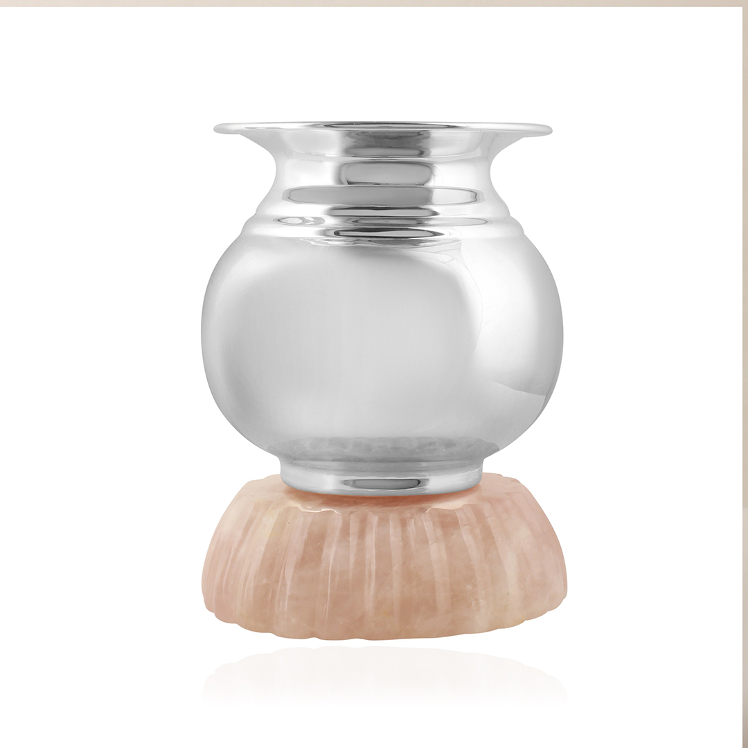 Small Kalash Silver Plated