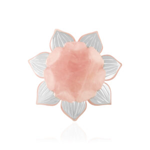Big Lotus Flower Silver 92.5