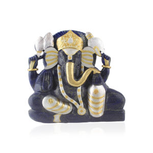 Big Lapis Ganesha 9 " by 9 "