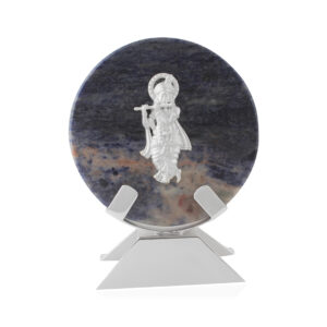 Small Casting Krishna ji Silver Plated