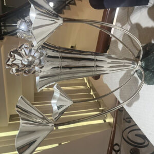 Flower Vase with 5 Candle Holder