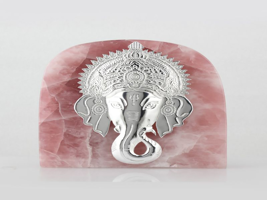Idol Ganesh Head on Nakshi 8*8