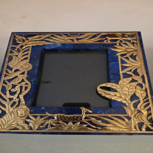 Lapis Jungle Photo Frame Brass