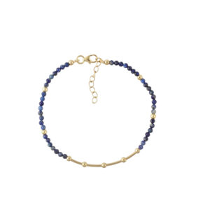 Divine Bond Lapis Lazuli Rakhi - Lapis Silver 925