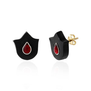 Black Lotus - Black Onyx Silver 925