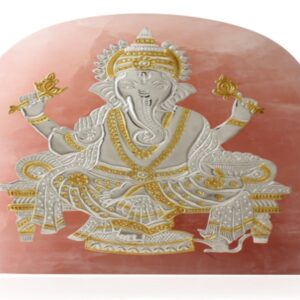 Abstract Ganesha 8x7" Singasan Wale